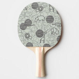 Pala De Ping Pong animales 1 del safari