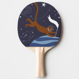 Pala de Ping Pong Animals Outer Space