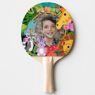 Pala De Ping Pong Aniversario del Safari de la Selva Animal Zoológic