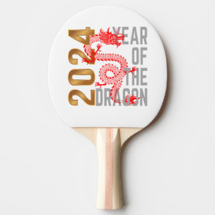 Pala De Ping Pong Año del Dragón 2024 zodiaco chino