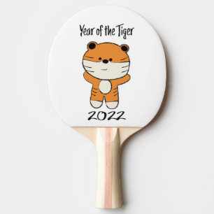 Pala De Ping Pong Año del Tigre 2022