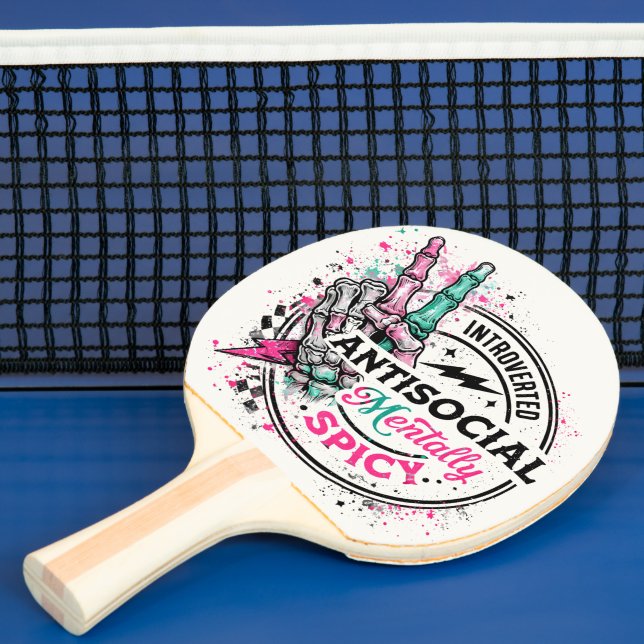 Pala De Ping Pong Antisocial (in situ)