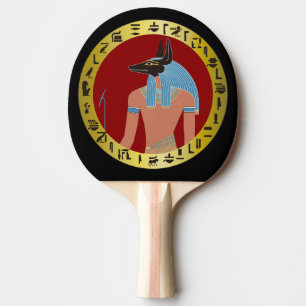 Pala De Ping Pong Anubis, Dios Egipcio