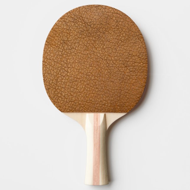 Pala De Ping Pong apariencia de cuero falso (Anverso)
