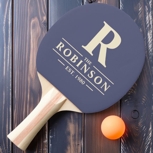 Pala De Ping Pong Apellido e inicial Lavender Breeze (Subido por el creador)