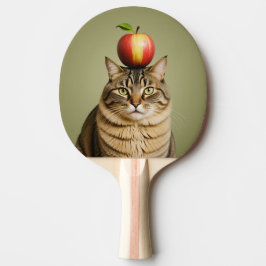 Pala De Ping Pong Apple Cat