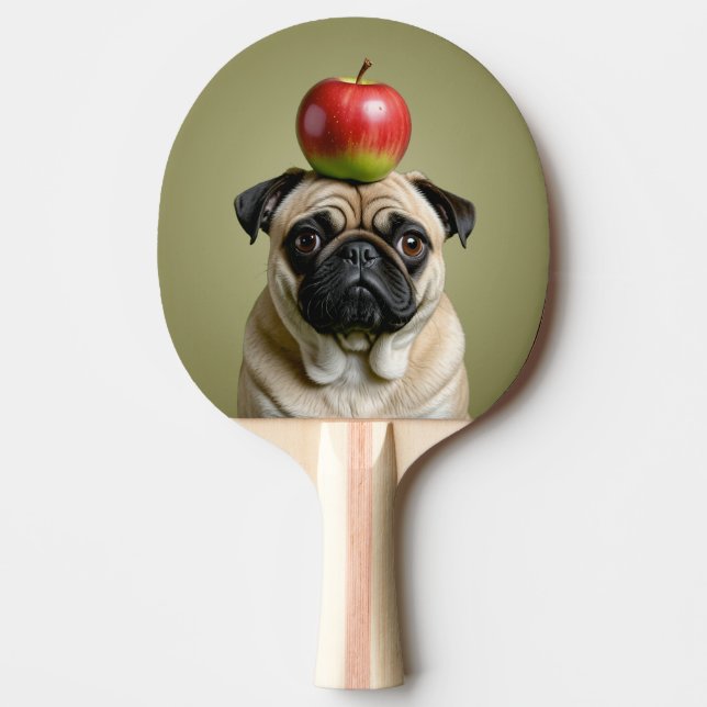 Pala De Ping Pong Apple Pug (Anverso)