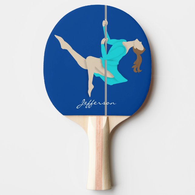 Pala De Ping Pong Aptitud para el polo (Anverso)