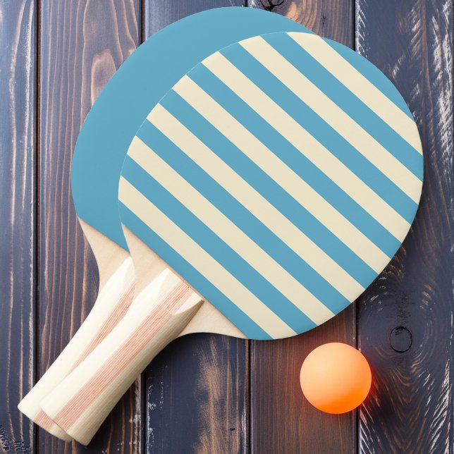 Pala De Ping Pong Aqua Sky Polo Rayas y Liso (Subido por el creador)
