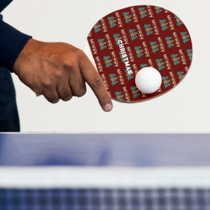 Pala De Ping Pong Árbol de Navidad
