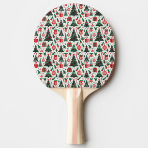 Pala De Ping Pong Árbol de Navidad, regalos, caramelos