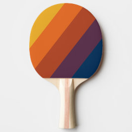 Pala De Ping Pong Arcilla asomada negrita a rayas