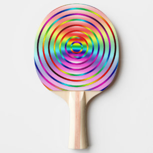 Pala De Ping Pong Arcoiris