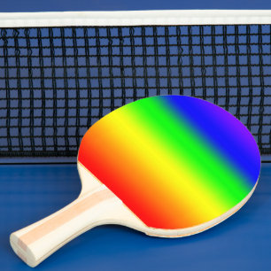 Pala De Ping Pong Arcoiris