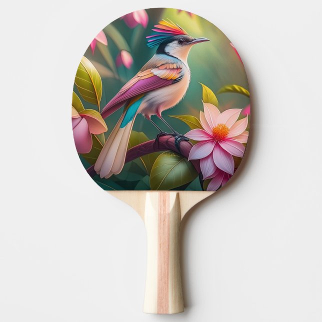 Pala De Ping Pong Arcoiris con crema Jay Fantasy Bird (Anverso)