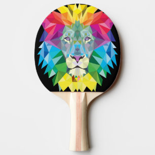 Pala De Ping Pong Arcoíris de León