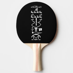 Pala De Ping Pong Arecibo Binary Message 1974
