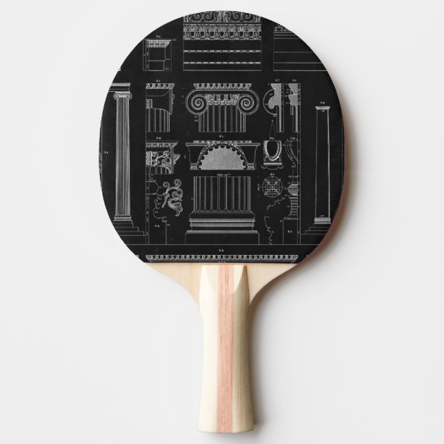 Pala De Ping Pong Arquitectura gráfica IV (Anverso)