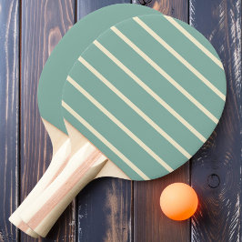 Pala De Ping Pong Arrecife de Aqua rayado y sólido