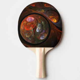 Pala De Ping Pong Arte abstracto de conexión fluida