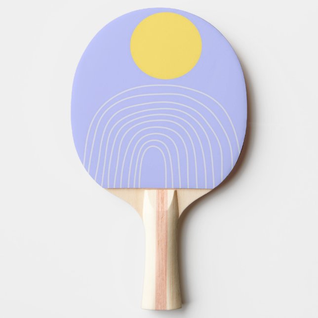 Pala De Ping Pong arte abstracto moderno (Anverso)