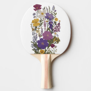 Pala De Ping Pong Arte botánico