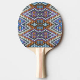 Pala De Ping Pong Arte de abalorios del suroeste