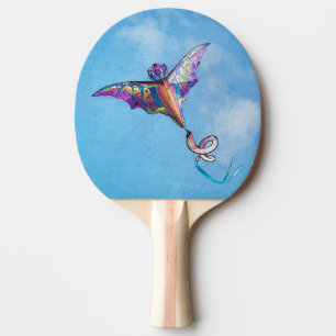Pala De Ping Pong Arte digital de la cometa dragón