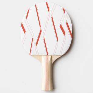 Pala De Ping Pong Arte gráfico abstracto de planta urbana moderna y