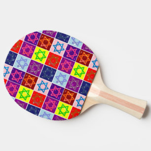 Pala De Ping Pong Arte Judaica - Ping Pong Paddle - Deportes en sala