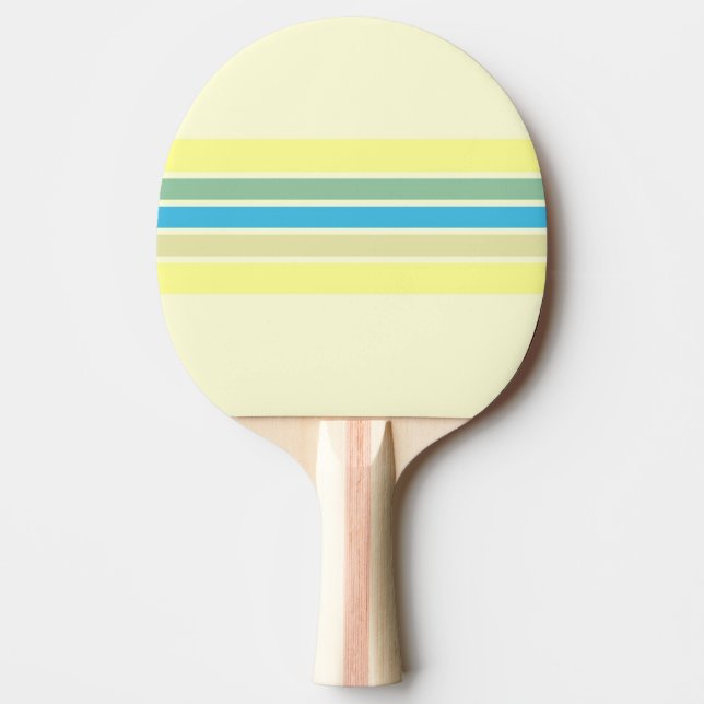Pala De Ping Pong arte moderno de rayas (Anverso)