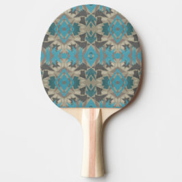 Pala De Ping Pong Arte y Colores con Patrones del Suroeste Americano