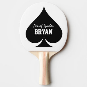 Pala De Ping Pong As de spades ping pong paddle