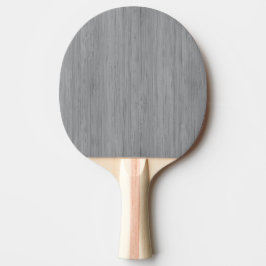 Pala De Ping Pong Ash Gray Bamboo Wood Grain Look