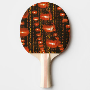 Pala De Ping Pong Asia, China, Pekín. Linternas rojas chinas,