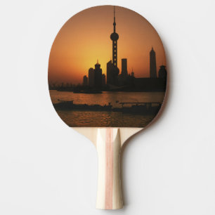 Pala De Ping Pong ASIA, China, Shanghai Vista de la torre de televis