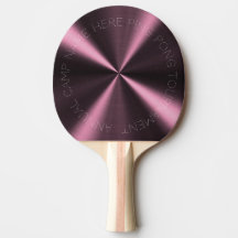 Aspecto Radial Metálico Personalizado - Rosa