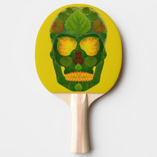 Pala De Ping Pong Aspen Leaf Skull 9 (Anverso)