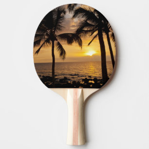 Pala De Ping Pong Atardecer de palmera