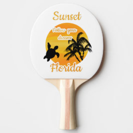 Pala De Ping Pong Atardecer en Florida