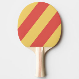 Pala De Ping Pong Atardecer Retro Surf Tres Rayas Negras