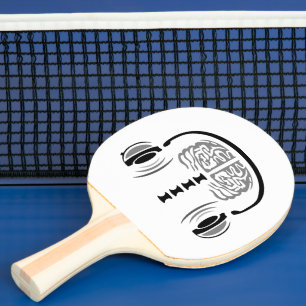 Pala De Ping Pong Atasco cerebral (materia gris)