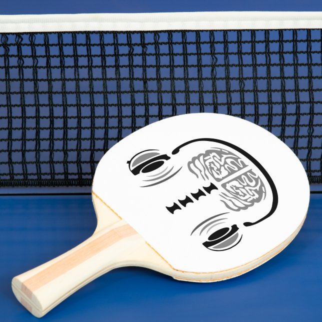 Pala De Ping Pong Atasco cerebral (materia gris) (in situ)