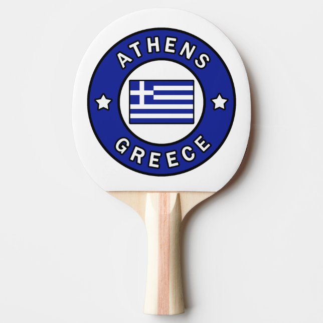 Pala De Ping Pong Atenas Grecia (Anverso)