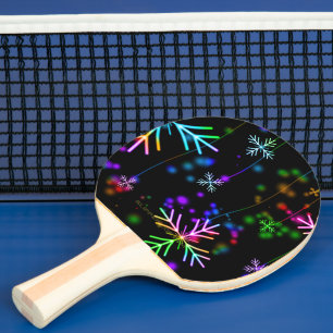 Pala De Ping Pong Atmósfera navideña festiva y animada de SlipperyJo