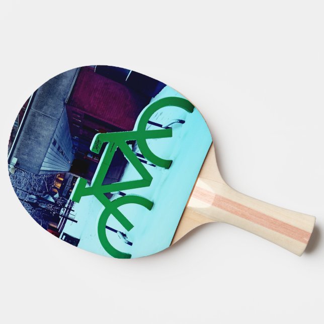Pala De Ping Pong Atrapado en la nieve (Lateral)