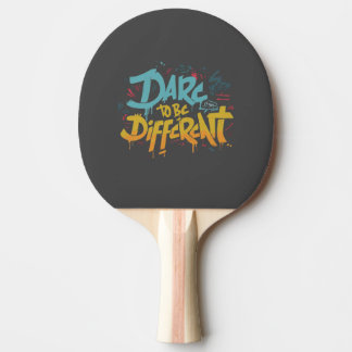 Pala De Ping Pong Atrévase a ser diferente