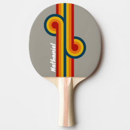 Pala De Ping Pong Aurora Arcade Stripe Loop con Nombre