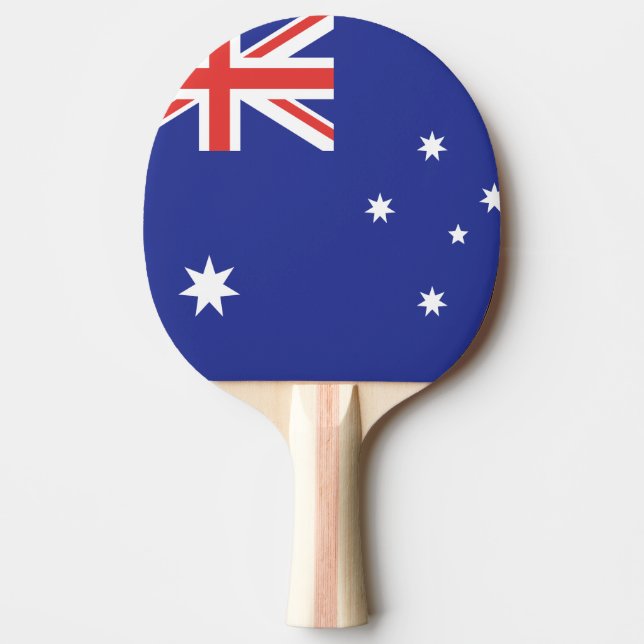 Pala De Ping Pong Australia Flag (Anverso)