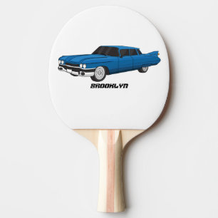 Pala De Ping Pong Auto clásico Guay blue 1959